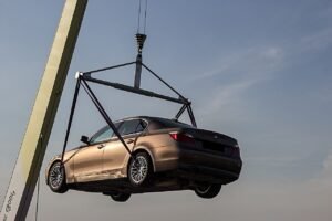 scrap car removal and compaction